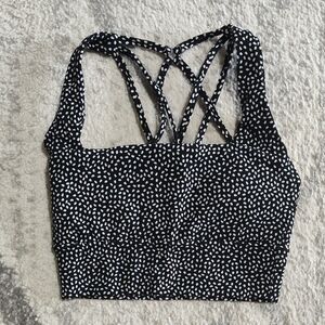 BuffBunny Revolution Sports Bra In Bossy Print, Size XS